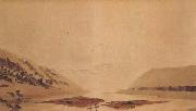 Caspar David Friedrich, Mountainous River Landscape (mk45)
